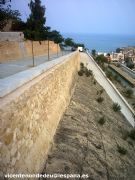 Parque de la Ereta, ladera del monte Benacantil. Alicante